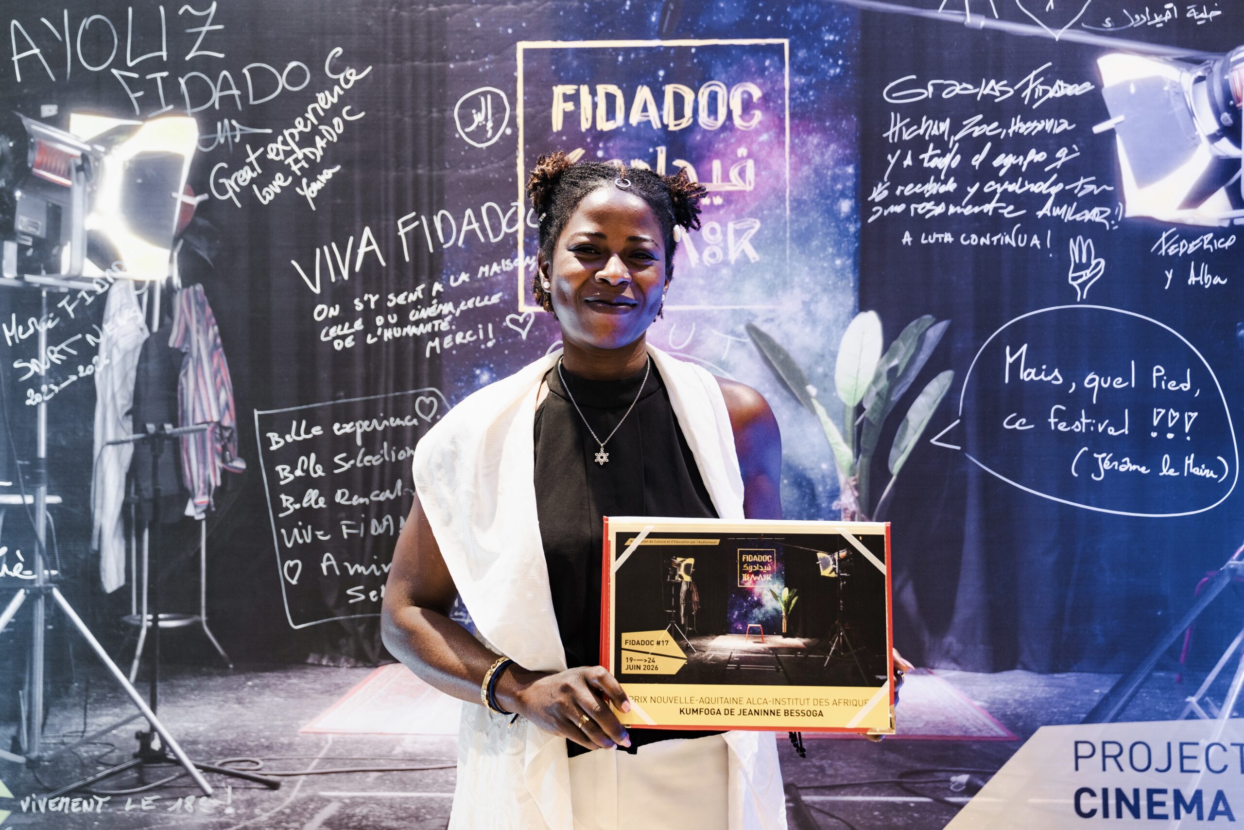 Jeannine Bessoga, lauréate 2026 de la résidence croisée panafricaine de documentaires